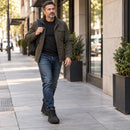Bota Coturno Masculina com Zíper - Zeno