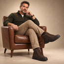 Bota Coturno Masculina com Zíper - Zeno
