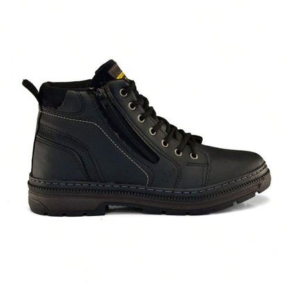 Bota Coturno Masculina com Zíper - Zeno