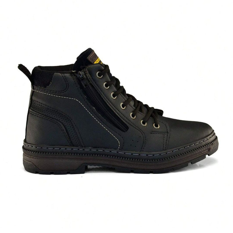 Bota Coturno Masculina com Zíper - Zeno