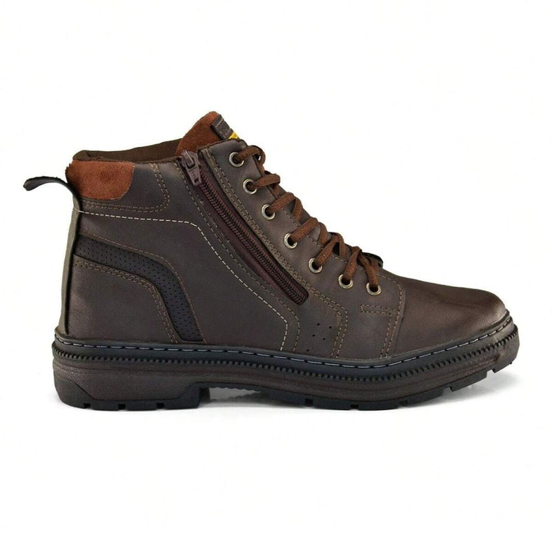 Bota Coturno Masculina com Zíper - Zeno