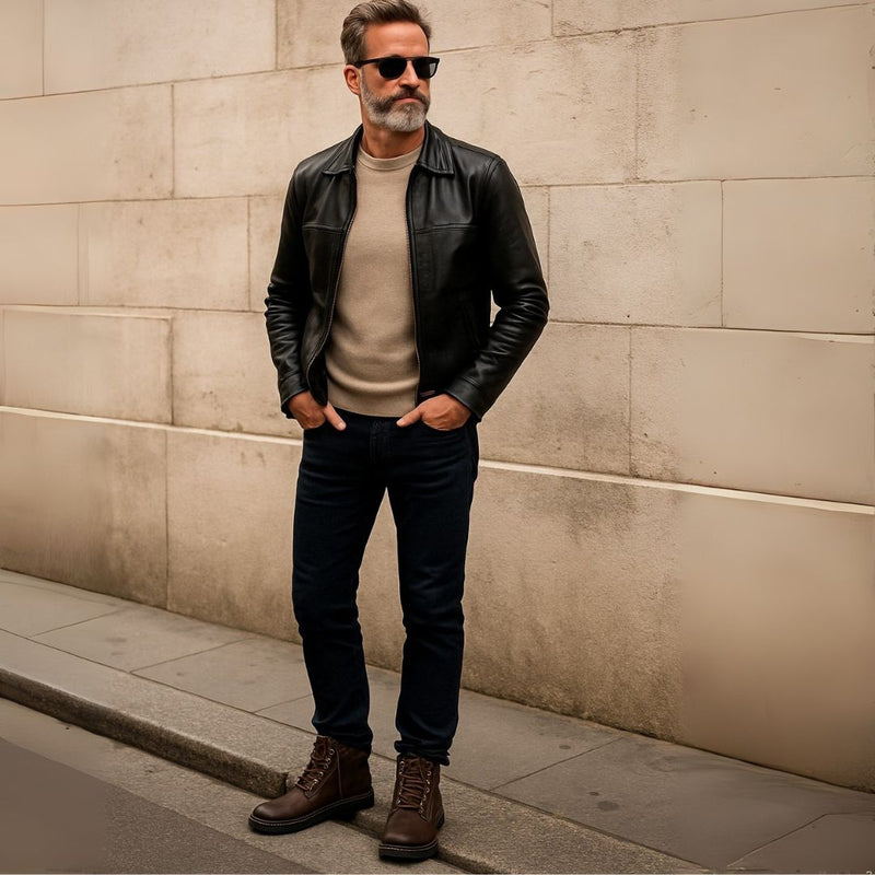 Bota Coturno Masculina com Zíper - Zeno