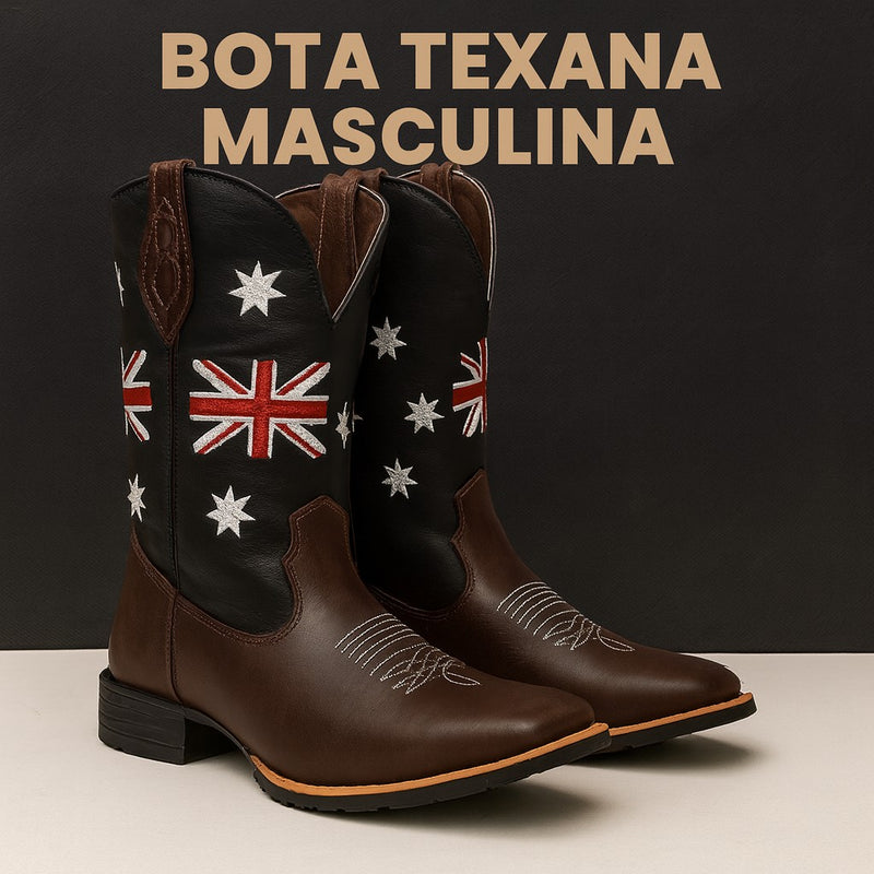 Bota Texana Masculina - Western | Dom Conrado