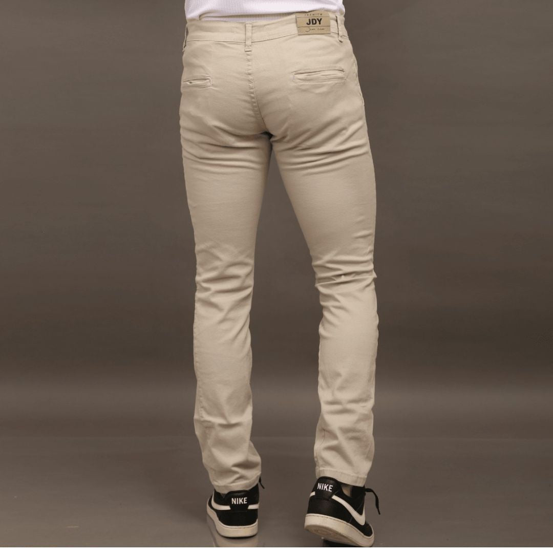 Calça de Alfaiataria Masculino Sarja Slim Esporte Fino com Bolsos – Eder | Dom Conrado