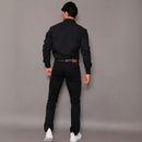 Calça de Alfaiataria Masculino Sarja Slim Esporte Fino com Bolsos – Eder | Dom Conrado