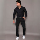 Calça de Alfaiataria Masculino Sarja Slim Esporte Fino com Bolsos – Eder | Dom Conrado