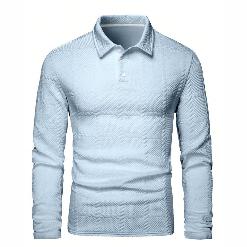Camisa Polo de Luxo de Manga Longa - Gon