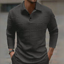 Camisa Polo de Luxo de Manga Longa - Gon