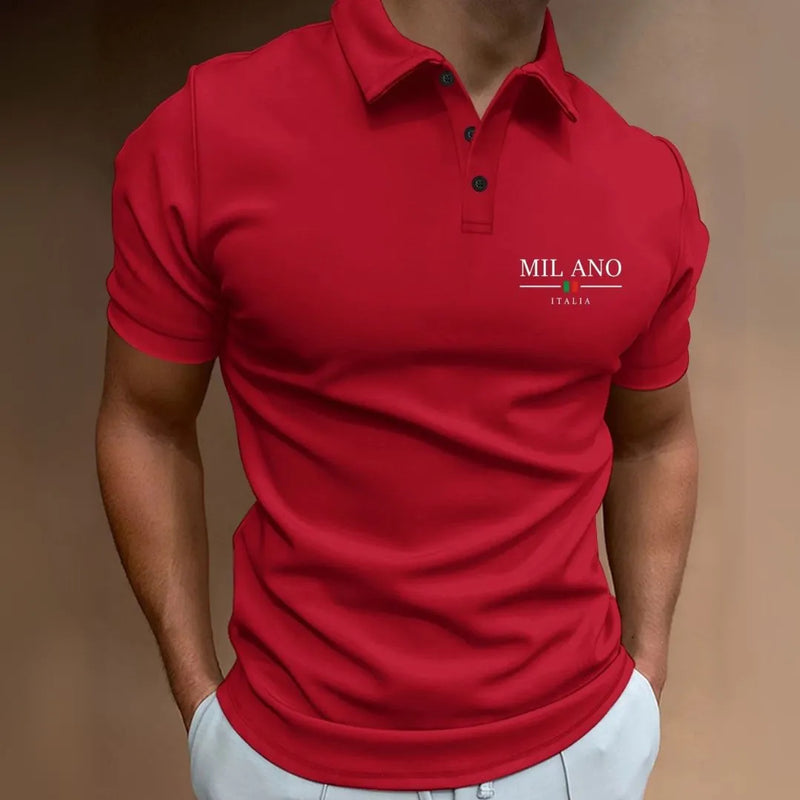 Camisa Polo Masculina Slim Premium – Milano | Dom Conrado