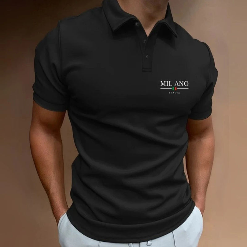 Camisa Polo Masculina Slim Premium – Milano | Dom Conrado