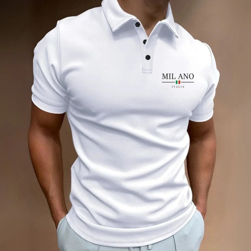 Camisa Polo Masculina Slim Premium – Milano | Dom Conrado