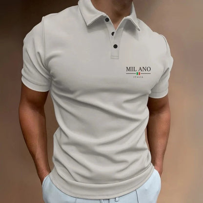 Camisa Polo Masculina Slim Premium – Milano | Dom Conrado