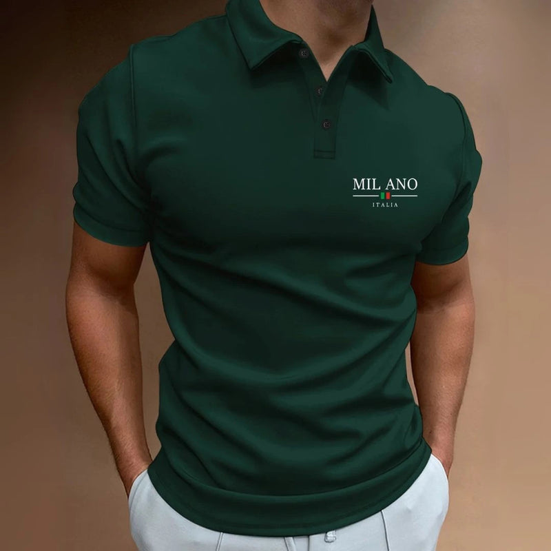Camisa Polo Masculina Slim Premium – Milano | Dom Conrado