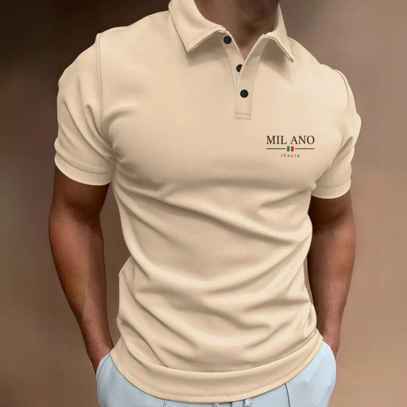 Camisa Polo Masculina Slim Premium – Milano | Dom Conrado