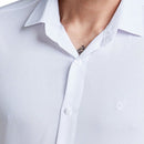 Camisa Social Masculina de Luxo Manga Longa Spandex - Morel | Dom Conrado