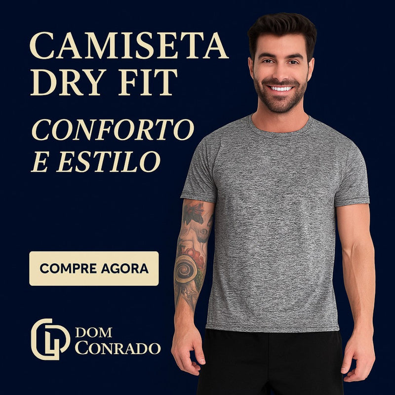 Camiseta Dry Fitness Esportiva - Seya | Dom Conrado
