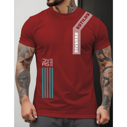 Camiseta T-Shirt Masculina Sport Diverse - Leonam | Dom Conrado
