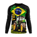 Camiseta de Manga Longa com Proteção UV - Estampa Agro Rural | Dom Conrado