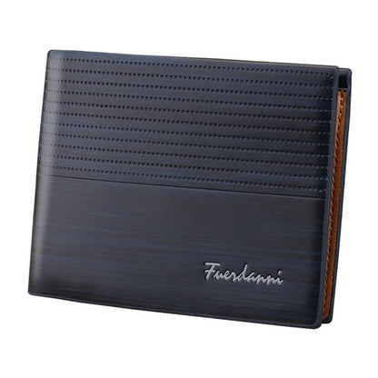 Carteira Masculina de Couro Genuíno Fuerdanni Classic – Estilo Vintage e Elegância Discreta | Dom Conrado