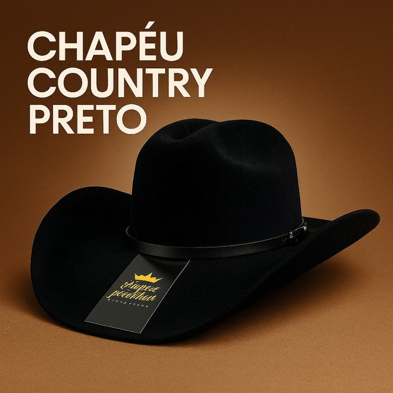Chapéu Americano Country - Ging | Estilo Sertanejo de Qualidade