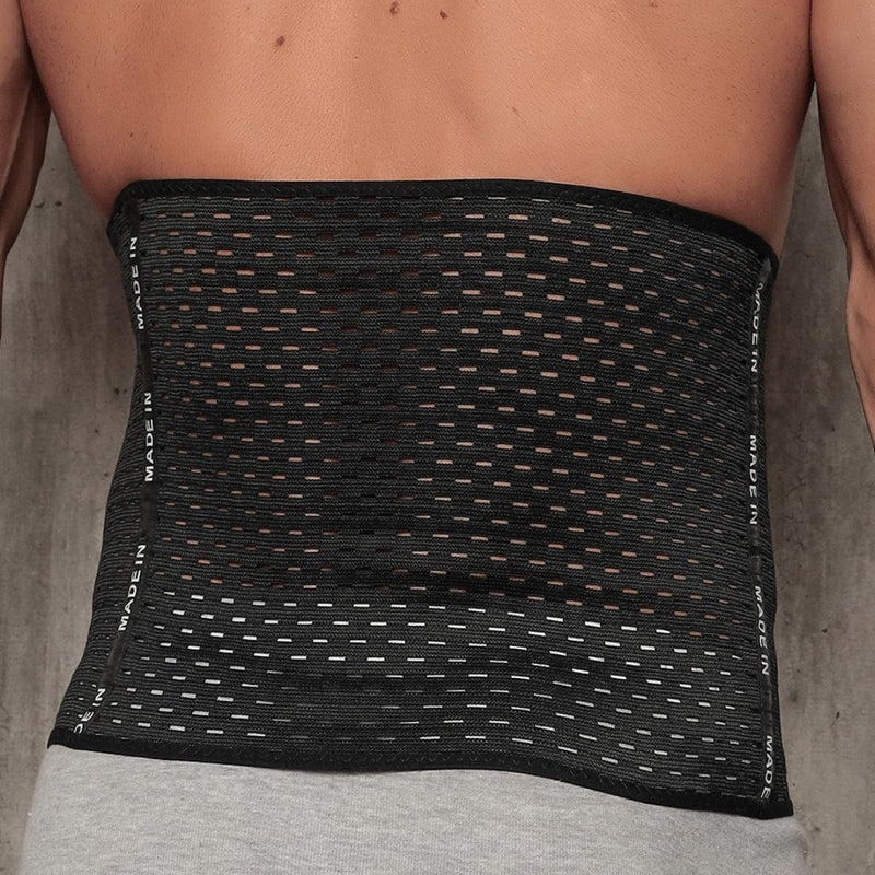 Cinta Modeladora Masculina Compressora Abdominal 3 Fechos | Dom Conrado
