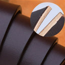 Cinto de Couro Masculino de Alta Qualidade - Bekel | Dom Conrado