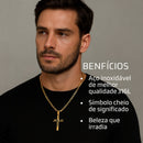 Colar Corrente Aço Inox 316L - Jesus | Dom Conrado