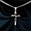 Colar Corrente Aço Inox 316L - Jesus | Dom Conrado