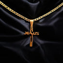 Colar Corrente Aço Inox 316L - Jesus | Dom Conrado