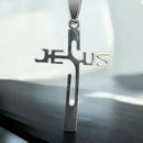 Colar Corrente Aço Inox 316L - Jesus | Dom Conrado