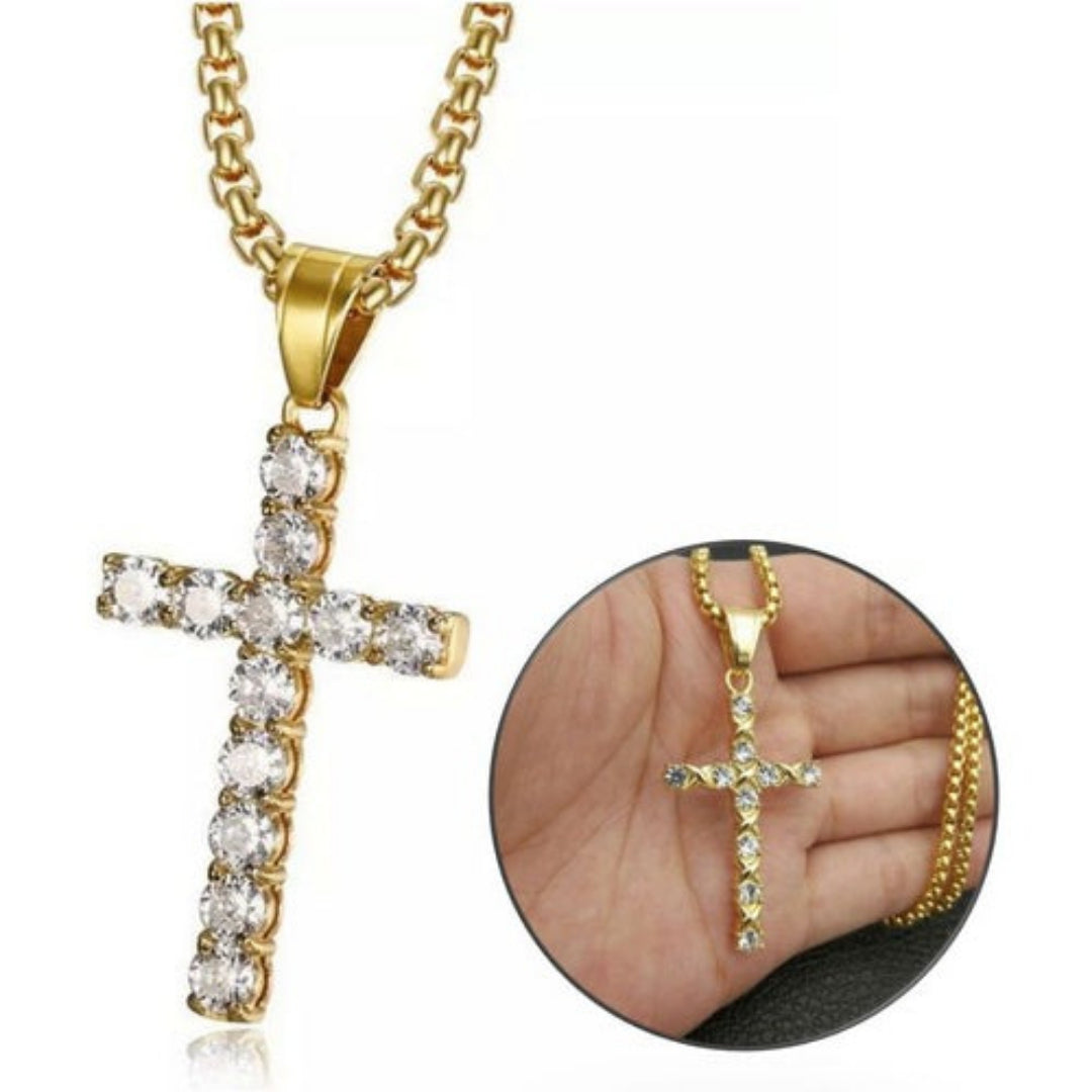 Colar Corrente Crucifixo - Dominic Toretto | Dom Conrado