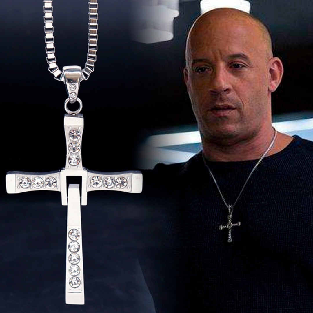 Colar Corrente Crucifixo - Dominic Toretto | Dom Conrado