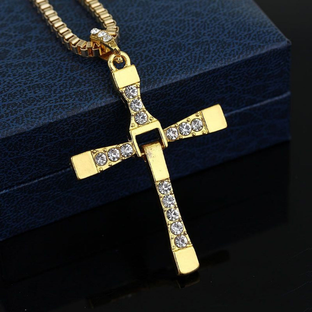 Colar Corrente Crucifixo - Dominic Toretto | Dom Conrado