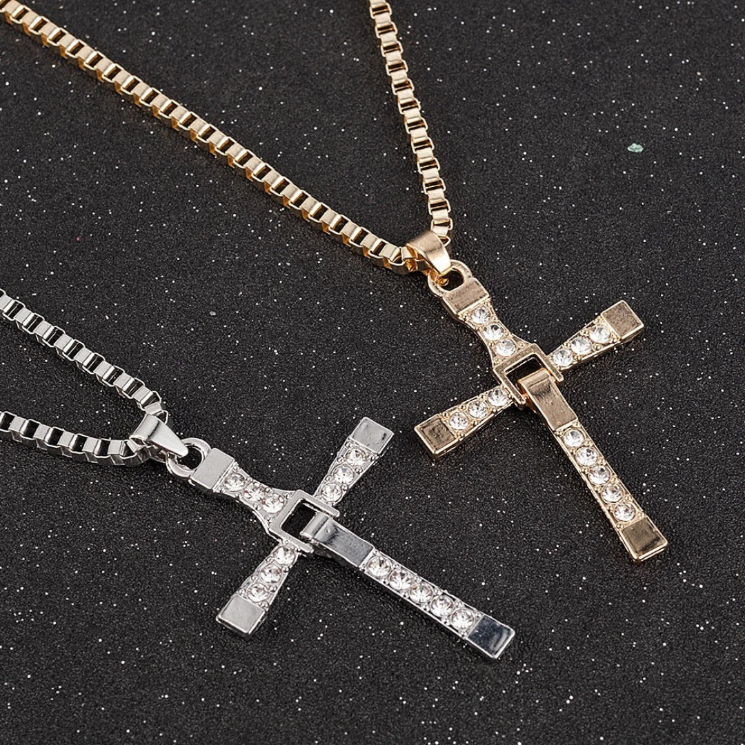 Colar Corrente Crucifixo - Dominic Toretto | Dom Conrado
