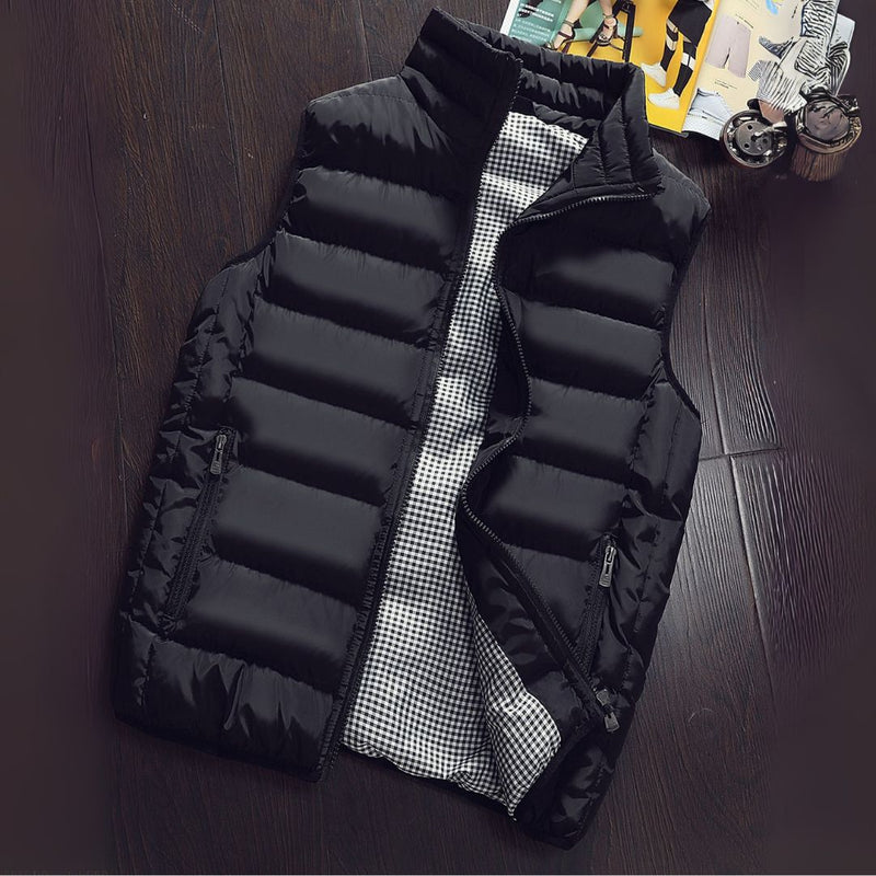 Colete Puffer Masculino Impermeável Corta Vento - Bronte | Dom Conrado