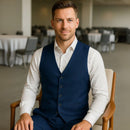 Colete Social Masculino Azul Marinho Slim Calleri | Dom Conrado