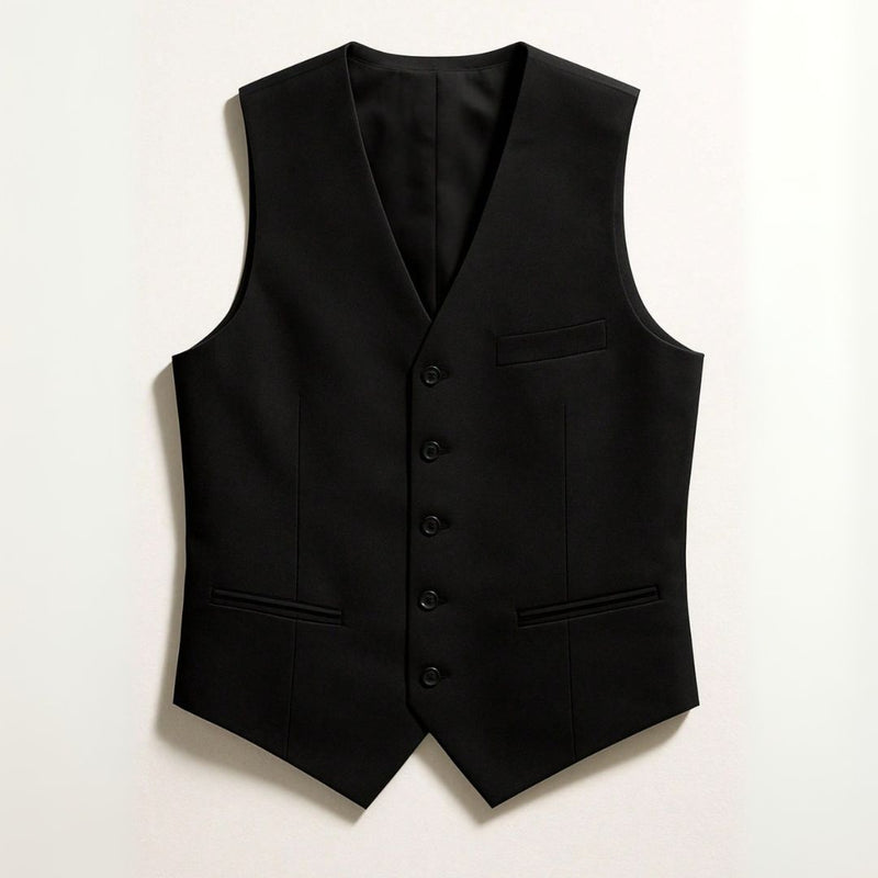 Colete Social Masculino Preto Slim Premium - Bibadilla | Dom Conrado