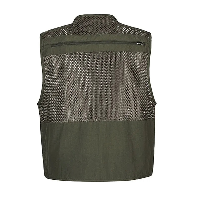 Colete Tático de Pesca Masculino - Parker | Dom Conrado