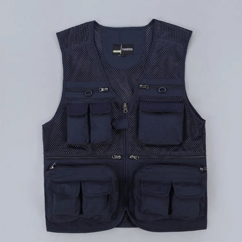 Colete Tático de Pesca Masculino - Parker | Dom Conrado