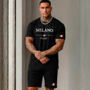 Conjunto Masculino Camiseta + Short – Milano | Dom Conrado