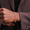 Conjunto Pulseira e Colar Masculino Aço Inox 316L - InterPrime | Dom Conrado