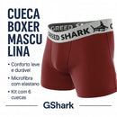 Kit Cueca Boxer Masculina - GShark
