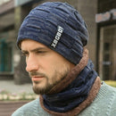 Kit Inverno Masculino - Touca e Cachecol Forrados com Fleece | Dom Conrado