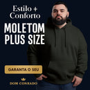 Moletom Masculino Plus Size com Capuz - Cancello | Dom Conrado