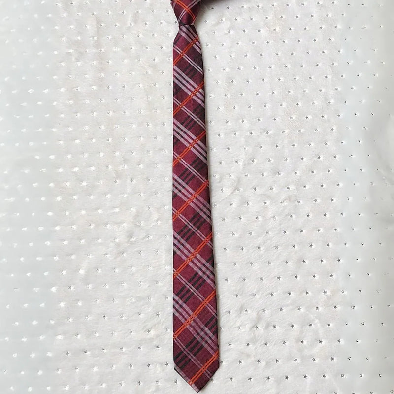 Gravata Social Masculina Xadrez Gregory - Estilo e Conforto para o Homem Moderno