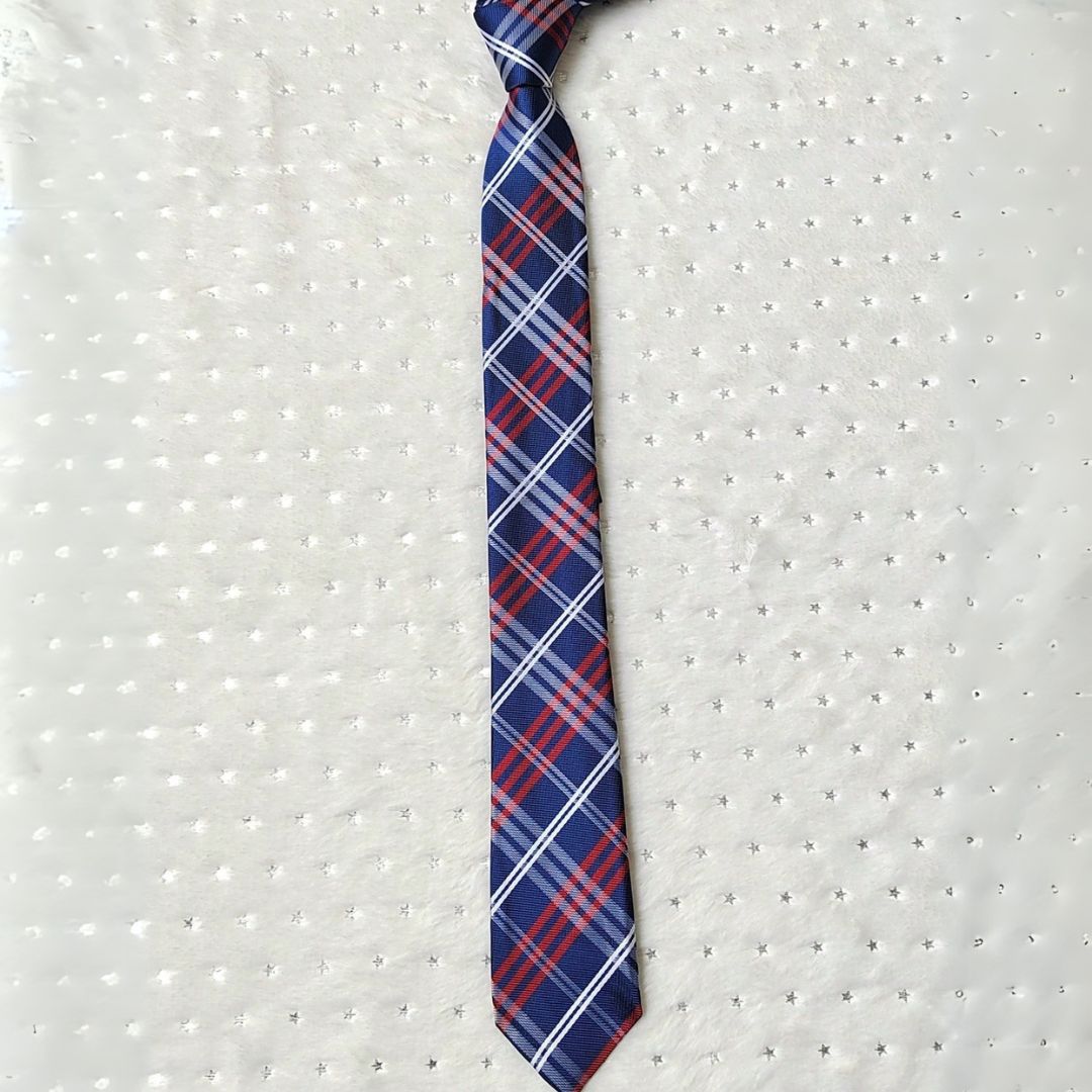 Gravata Social Masculina Xadrez Gregory - Estilo e Conforto para o Homem Moderno