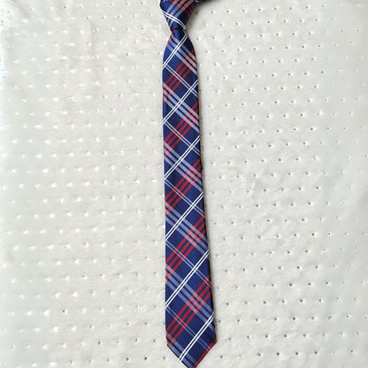 Gravata Social Masculina Xadrez Gregory - Estilo e Conforto para o Homem Moderno