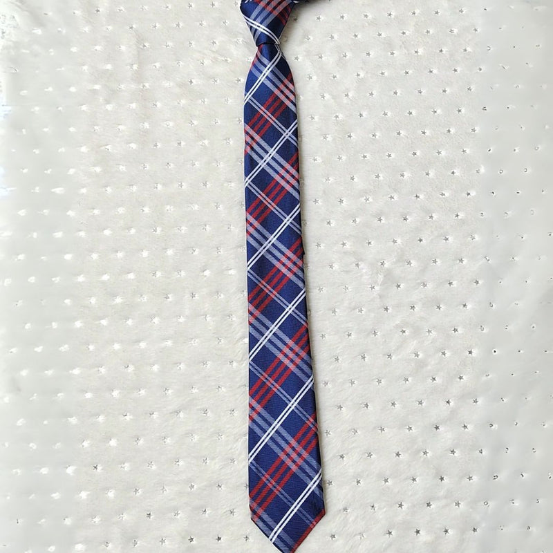 Gravata Social Masculina Xadrez Gregory - Estilo e Conforto para o Homem Moderno