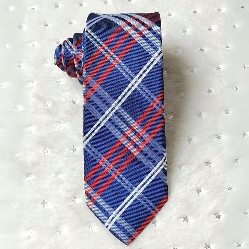 Gravata Social Masculina Xadrez Gregory - Estilo e Conforto para o Homem Moderno