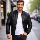 Jaqueta Masculina Courino Impermeável com Punho em PU – Dom Conrado